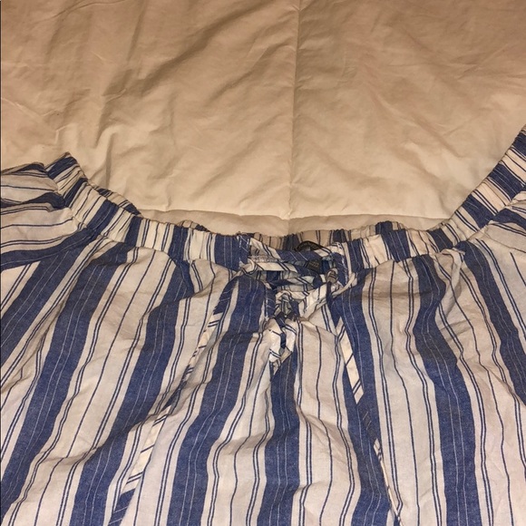 Charlotte Russe Off The Shoulder Striped Top - Picture 2 of 5